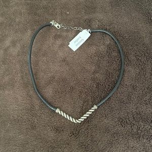 Leather and sterling